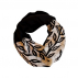 Etole Batik Sable & Nuit Feuilles
