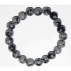 Bracelet Perles Obsidienne Neige 1