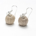 Boucles d'oreilles sisal Perles Sable