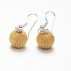 Boucles d'oreilles sisal Perles Or