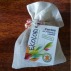 Perles en bioplastique Ekolori dans un pochon de lin bio