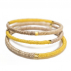 Bracelet sisal Sable, Or, Terre