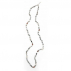 Collier sautoir graines zouloues et Onyx