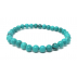 Bracelet pierre naturelle adulte - Howlite teintée bleue turquoise