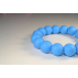 Bracelet de dentition silicone - bleu