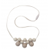 Collier de portage en silicone et bois de hêtre