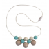 Collier de portage en silicone et bois de hêtre