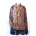 Etole classique motif Paisley en laine - L - Bleu Ardoise
