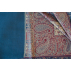 Etole classique motif Paisley en laine - L - Bleu Ardoise