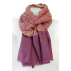Etole classique motif Paisley en laine - L - Violine