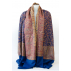 Etole classique motif Paisley en laine - M - Bleu Royal