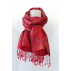 Étole en soie - Rouge