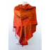 Étole en soie - Orange