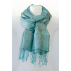 Étole en soie - Bleu pastel