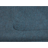 Étole unie en cachemire jersey chiné - Bleu charron