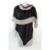 Foulard bicolore - Noir