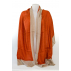 Foulard bicolore - Rouille