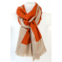 Foulard bicolore - Rouille