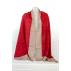 Foulard bicolore - Rouge