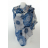 Foulard imprimé à fleurs en cachemire