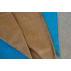 Foulard dégradé motif cachemire - Bleu / Marron