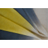Foulard dégradé motif cachemire - Gris / Crème / Jaune