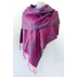 Foulard en soie - Fushia