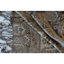 Foulard en soie - Marron et beige