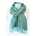 Foulard en soie - Turquoise clair
