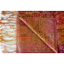 Foulard en soie - Rouge, bordeaux et marron