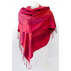 Foulard en soie - Fushia et rouge