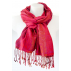Foulard en soie - Fushia et rouge