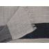 Foulard en cachemire et soie à rayures - Noir