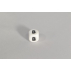 Perle en silicone pour attache tétine - lettre B