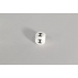 Perle en silicone pour attache tétine - lettre I