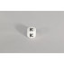 Perle en silicone pour attache tétine - lettre K