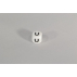 Perle en silicone pour attache tétine - lettre U