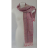 Écharpe en laine - Rose et beige