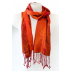 Écharpe en soie - Orange