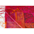 Écharpe en soie - Fushia et Orange