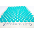 Tapis et coussin d'acupression moelleux bio Climsom Zen - Bleu