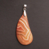 Collier Agate feu