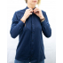 Chemise unisexe manche longue BERLIN - 100% Coton de Pima