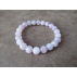 Bracelet en améthyste lavande 8mm