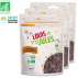 LOUIS & P'TIT JULES - Amandes Caramélisées - Lot de 3 sachets de 180g