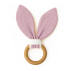 Anneau de Dentition en Coton Bio Rose