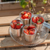 Set de 2 tasses double paroi Ginkgo+Cerisier 180ml