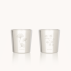 Set de 2 tasses double paroi Ginkgo+Cerisier 180ml