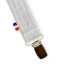 Attache Tétine en Coton Bio Teddy Blanc