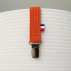 Attache Tétine en Coton Bio Teddy Fraise